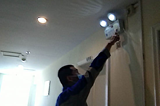 北京大興區某500㎡辦公場所消防檢測